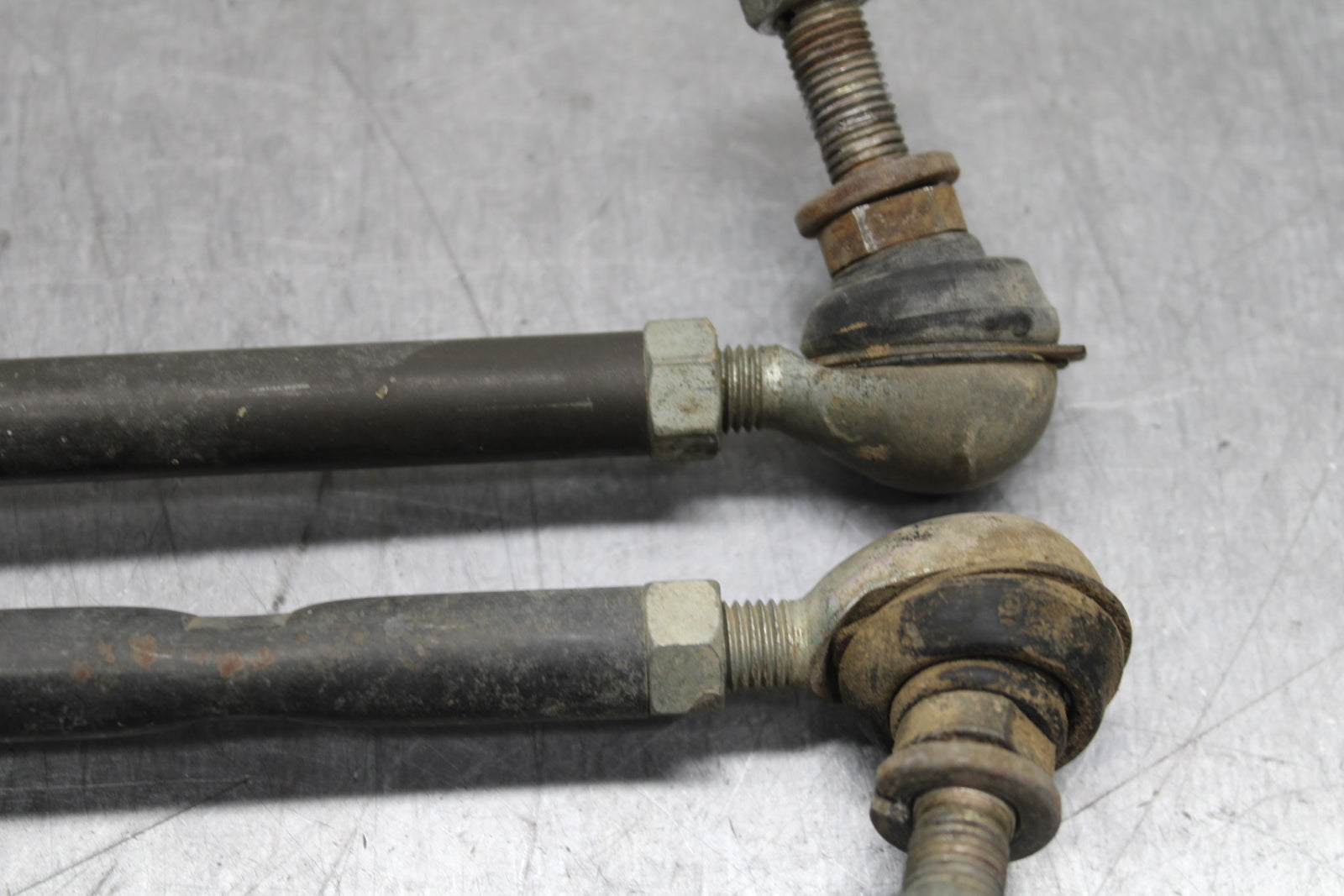 85-86 SUZUKI QUADRACER 250 STEERING TIE RODS ROD SET PAIR BB126