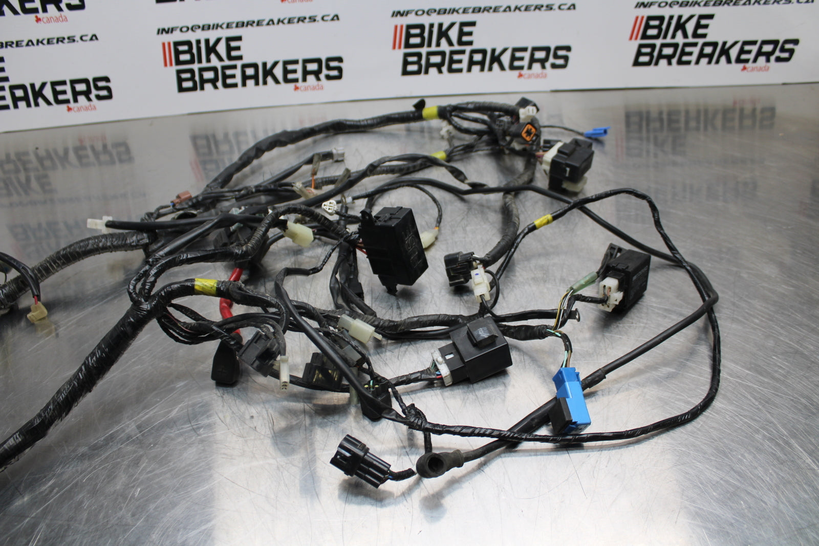 09 YAMAHA ROYAL STAR XVZ1300TF VENTURE MAIN ENGINE WIRING HARNESS BB151