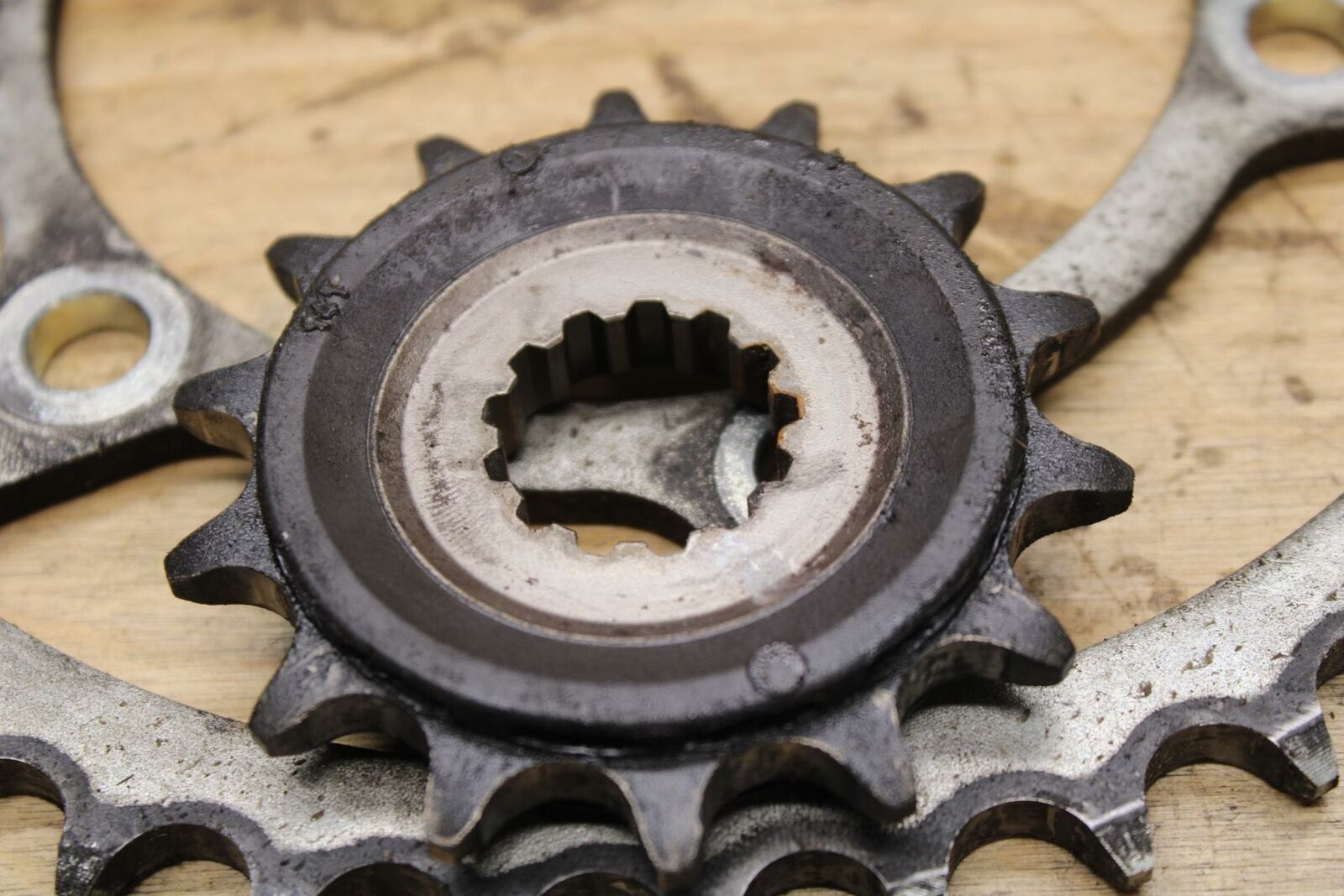 18-22 KAWASAKI NINJA 400 EX400 ABS FRONT REAR BACK SPROCKETS BB334