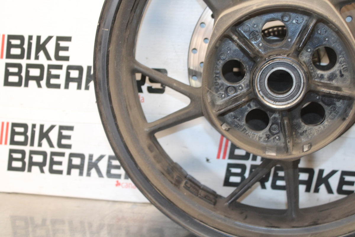 19 BMW F750GS REAR WHEEL BACK RIM & ROTOR BB938