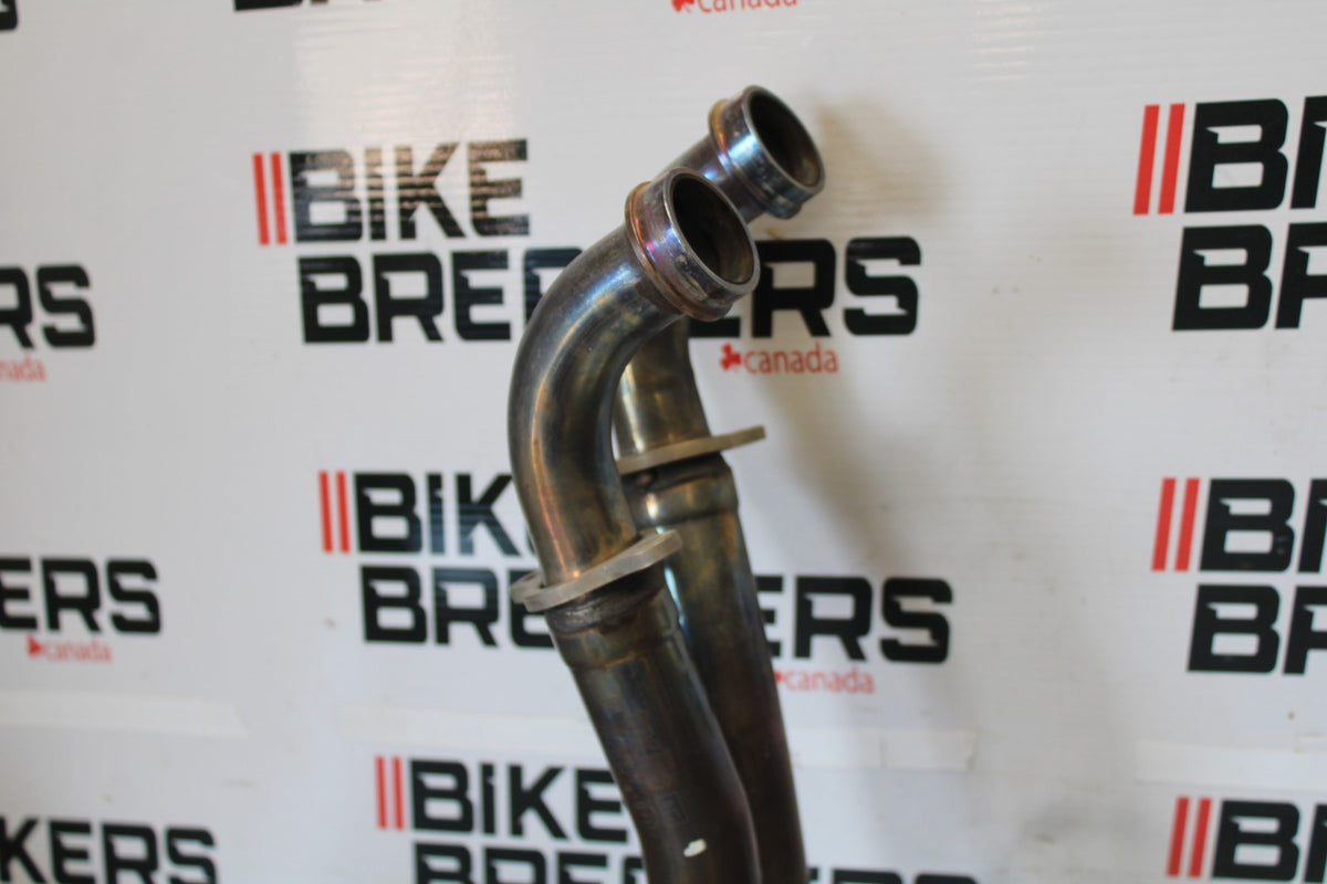 24 APRILIA TUONO V4 1100 FACTORY ABS EXHAUST HEADER PIPES MANIFOLD BB887