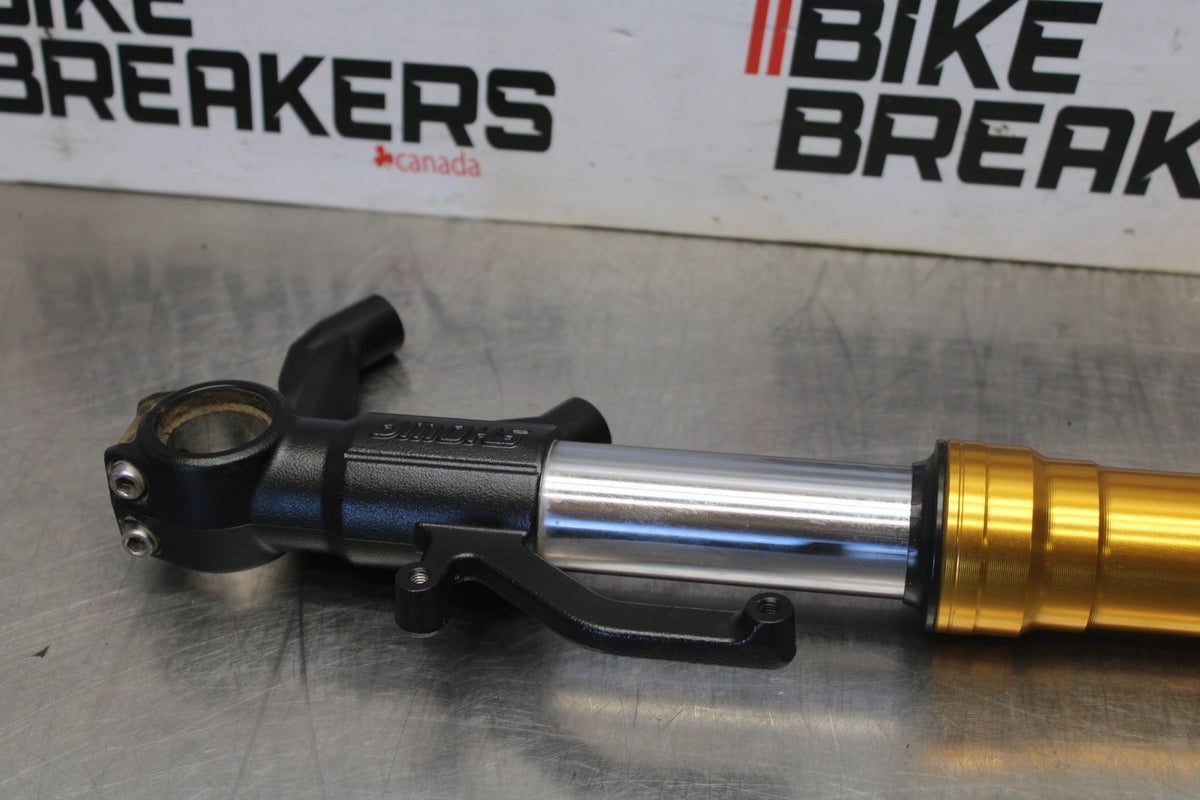 24 KAWASAKI NINJA ZX6R ZX636 ABS 40TH ANNIVERSARY RIGHT FRONT FORK SHOCK BB911
