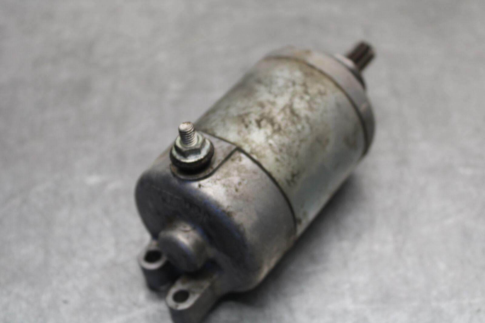 09-15 YAMAHA FZ6R ENGINE STARTING STARTER MOTOR -DC 12V  BB686