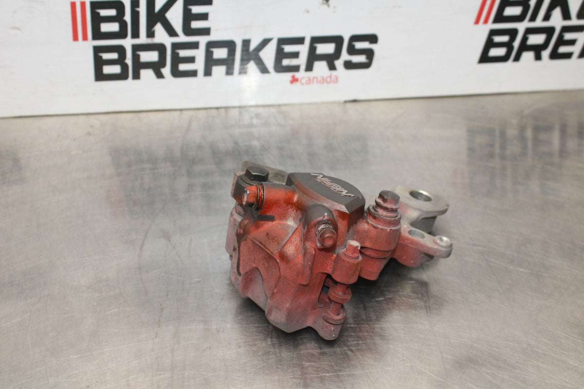 13-15 HONDA CBR500R REAR BACK BRAKE CALIPER W MOUNT BRACKET BB834