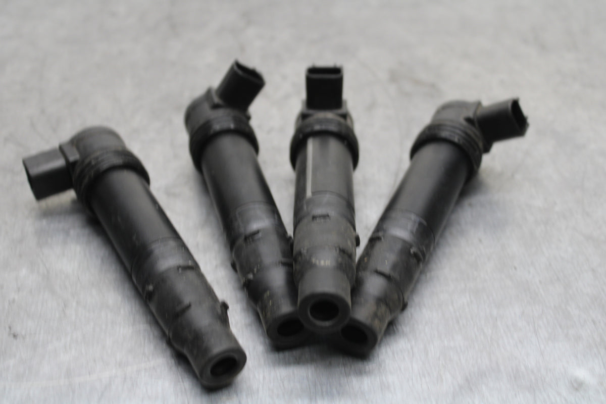 13-18 KAWASAKI NINJA ZX6R IGNITION COILS COIL SPARK PLUG CAPS BB118