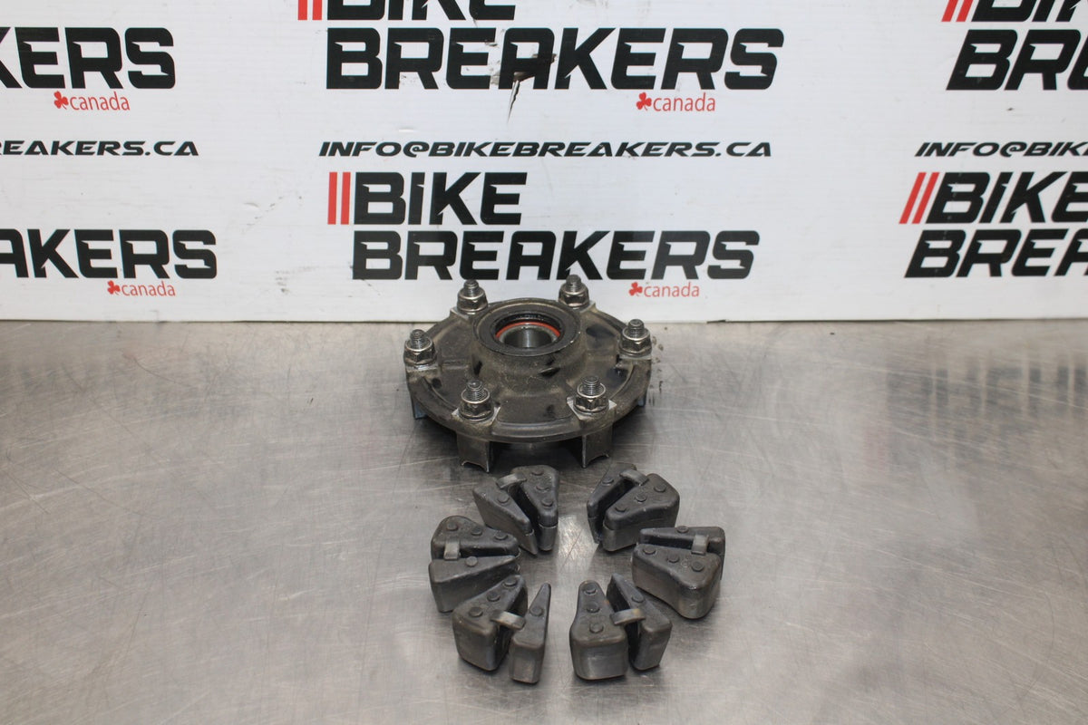 08-16 YAMAHA YZF R6 REAR HUB & SHOCK DAMPERS CUSH ABSORBERS BB856