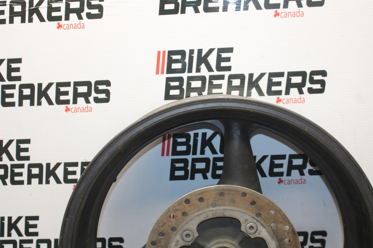 01-06 HONDA CBR600F4I REAR WHEEL BACK RIM & ROTOR BB778