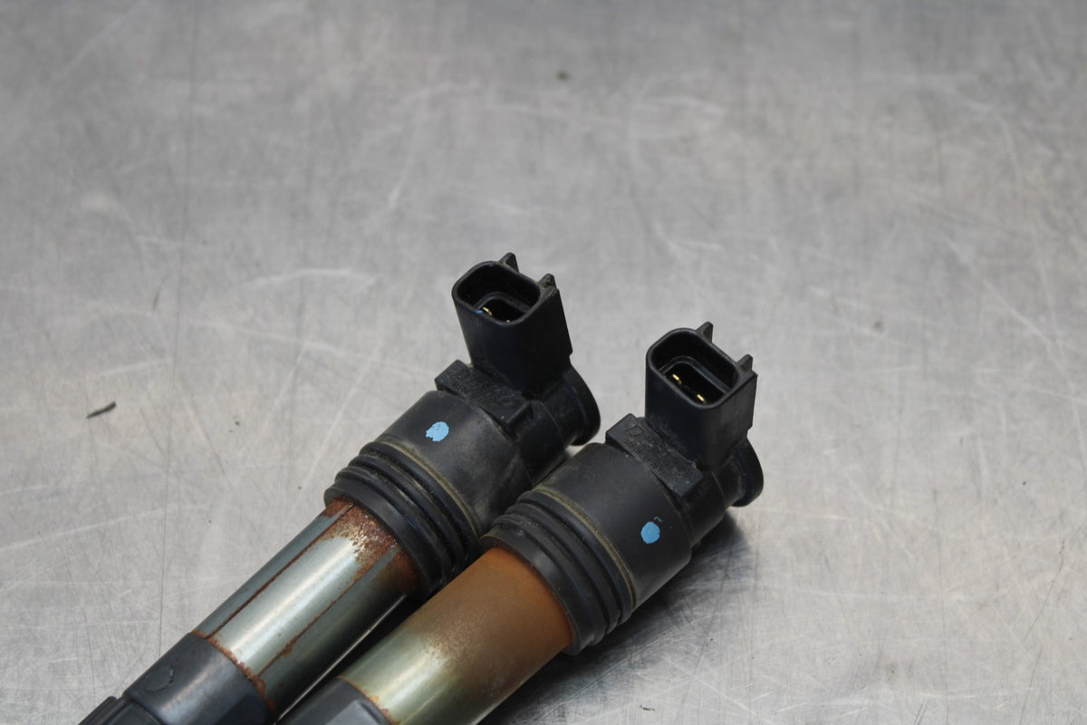 13-17 KAWASAKI NINJA 300 EX300 ABS IGNITION COILS COIL SPARK PLUG CAPS BB189