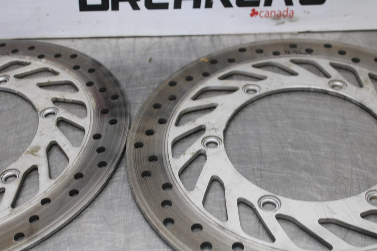 91-02 HONDA ST1100 FRONT LEFT RIGHT BRAKE ROTORS DISCS BB881