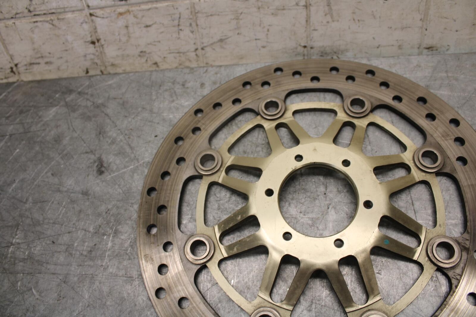 1999 Honda Super Hawk 1000 VTR1000F FRONT BRAKE DISC ROTOR BB51
