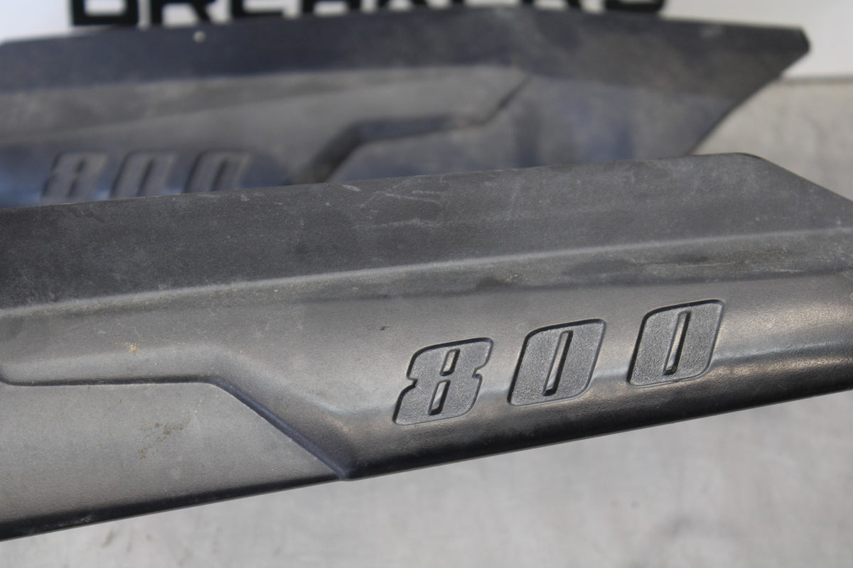15 TRIUMPH TIGER 800 RIGHT LEFT GAS FUEL TANK PANELS COVERS TRIM SET COWLS BB873