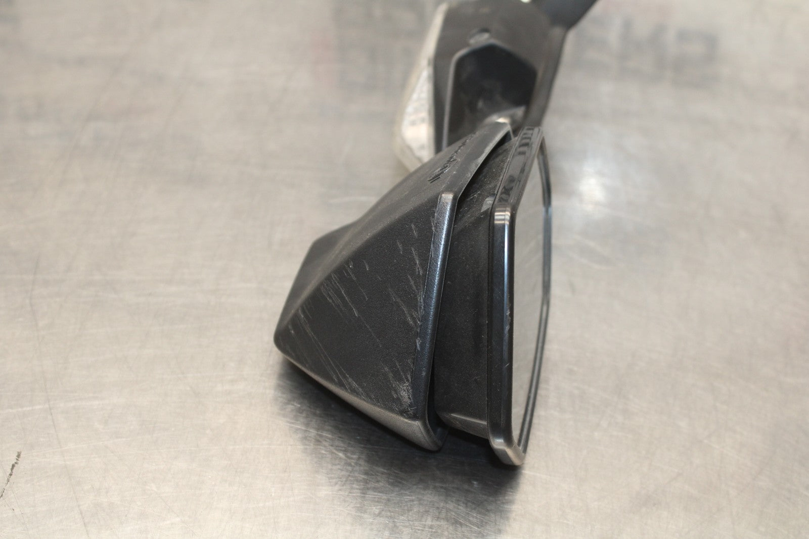 08 KAWASAKI NINJA ZX10R RIGHT SIDE REAR VIEW MIRROR & TURN SIGNAL BB201