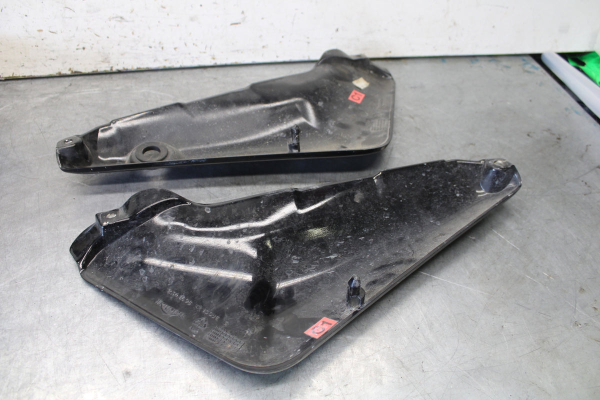 01-06 TRIUMPH TIGER 955I RIGHT LEFT FRONT SIDE SEAT PANELS TRIMS COWLS BB693