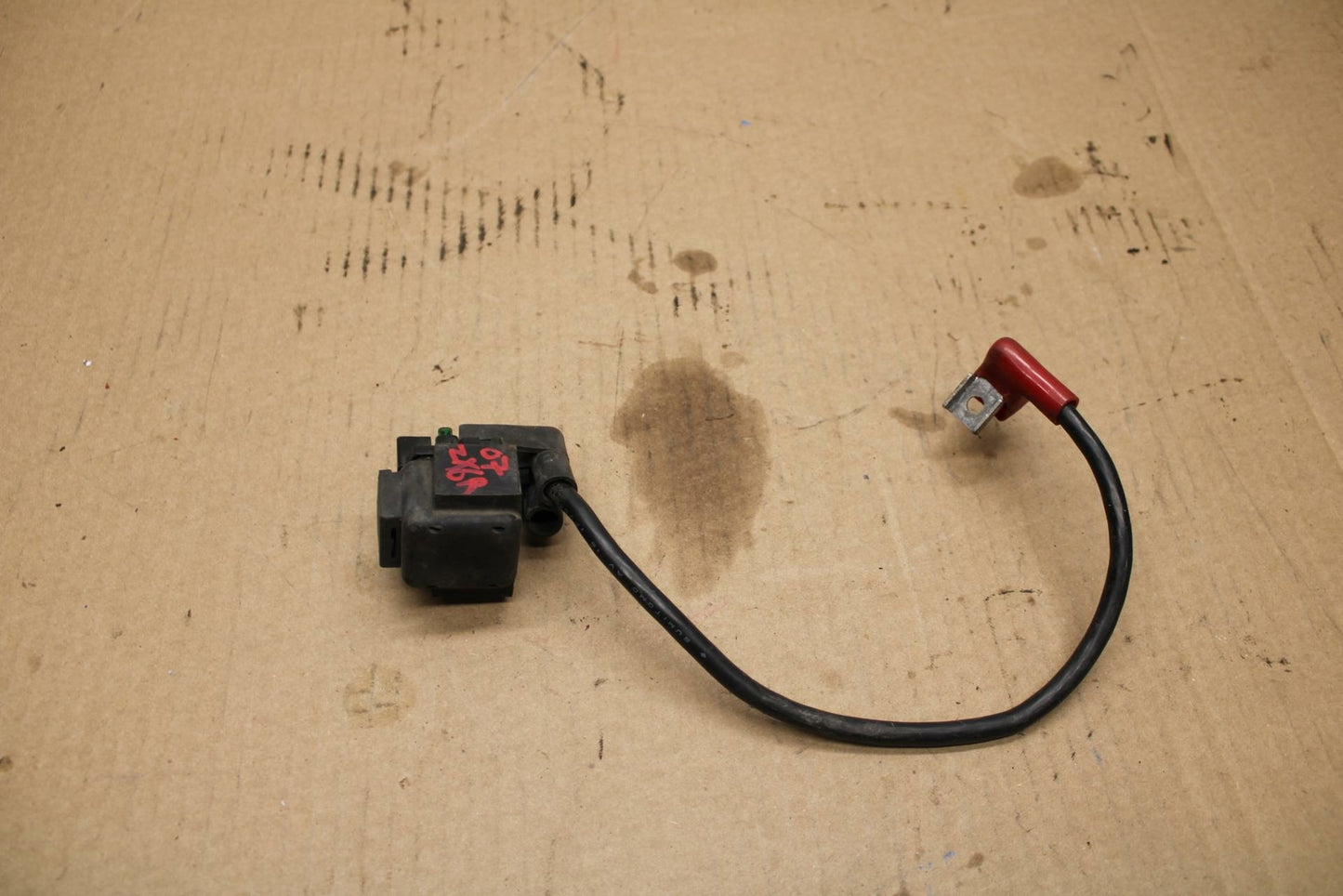 07-08 KAWASAKI NINJA ZX6R ENGINE STARTER RELAY STARTING MOTOR SWITCH BB274b