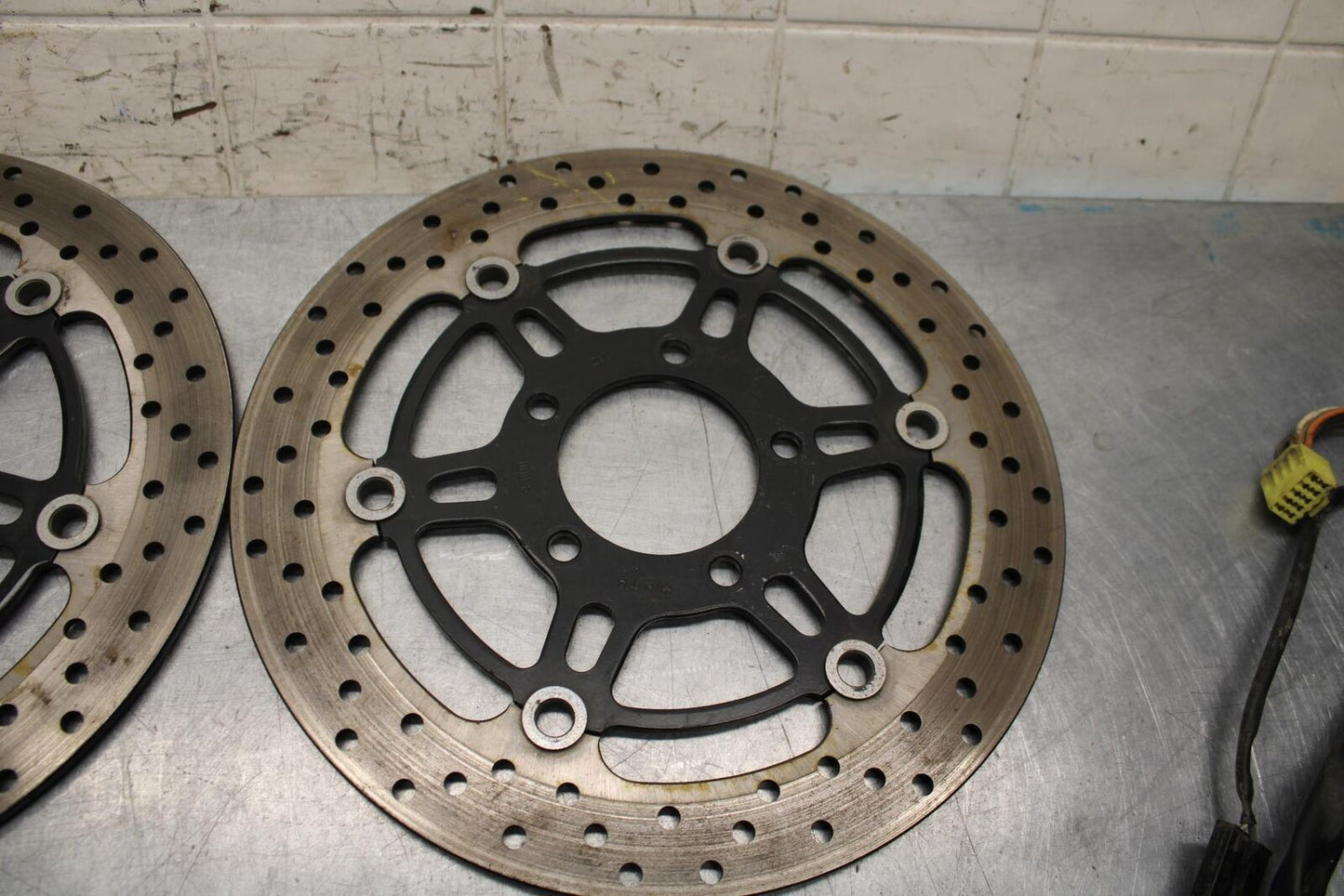 2006 Suzuki SV650S FRONT LEFT RIGHT BRAKE ROTORS DISCS #B BB65