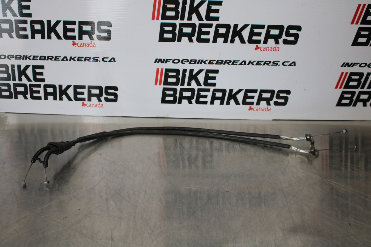 07-08 YAMAHA YZF R1 THROTTLE CABLES LINES BB160