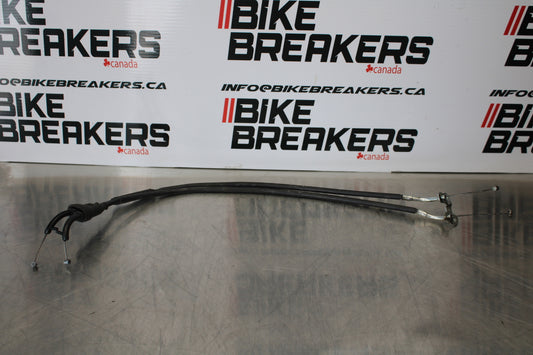 07-08 YAMAHA YZF R1 THROTTLE CABLES LINES BB160