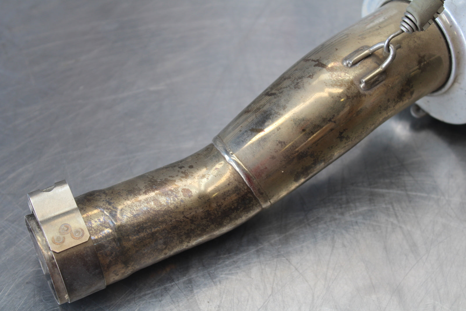 07-08 YAMAHA YZF R1 YOSHIMURA RIGHT EXHAUST MUFFLER SLIP ON CAN SILENCER BB160