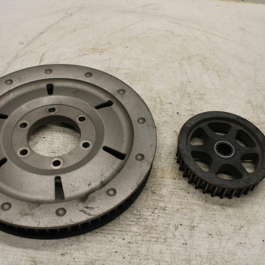 06-21 KAWASAKI VULCAN 900 DRIVE BELT PULLEY SET BB363