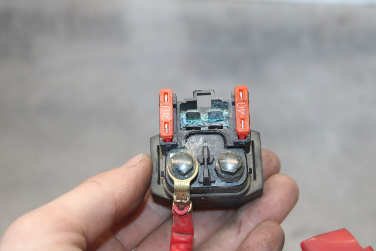 03-04 YAMAHA YZF R6 ENGINE STARTER RELAY STARTING MOTOR SWITCH BB890