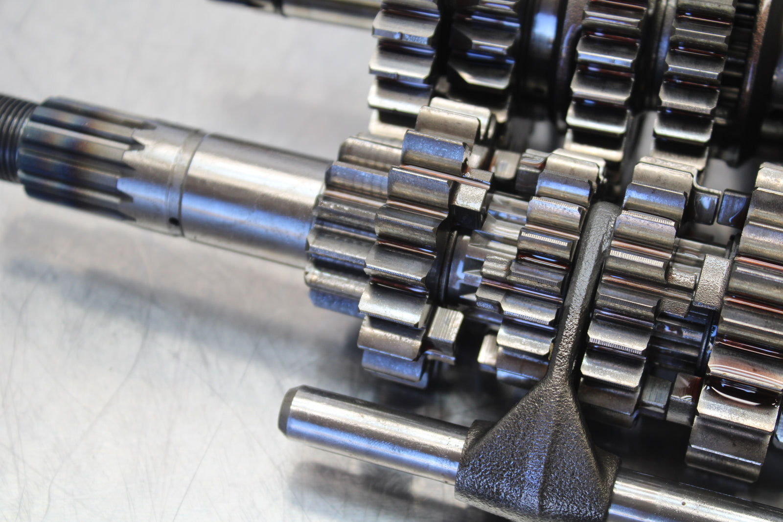 13-18 KAWASAKI NINJA ZX6R ENGINE MOTOR TRANSMISSION TRANNY GEARS BB143