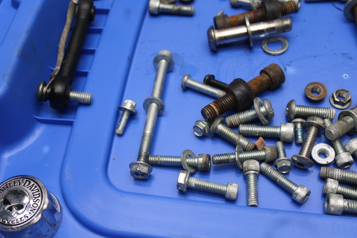 07 HARLEY-DAVIDSON SPORTSTER 1200 CUSTOM XL1200C BOLTS HARDWARE BB833