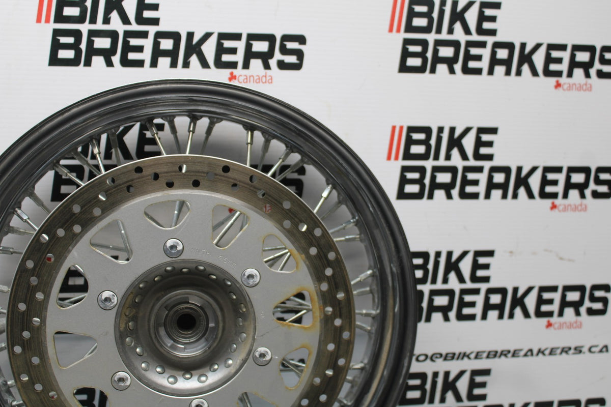 15 SUZUKI BOULEVARD C50 FRONT WHEEL FRONT RIM & ROTOR BB775