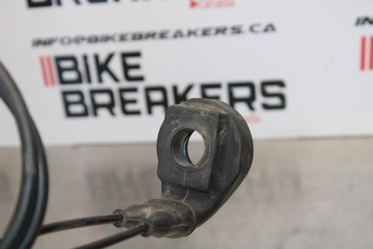 08-18 KAWASAKI KLR650 THROTTLE CABLE LINE HOUSING GUIDE BB183
