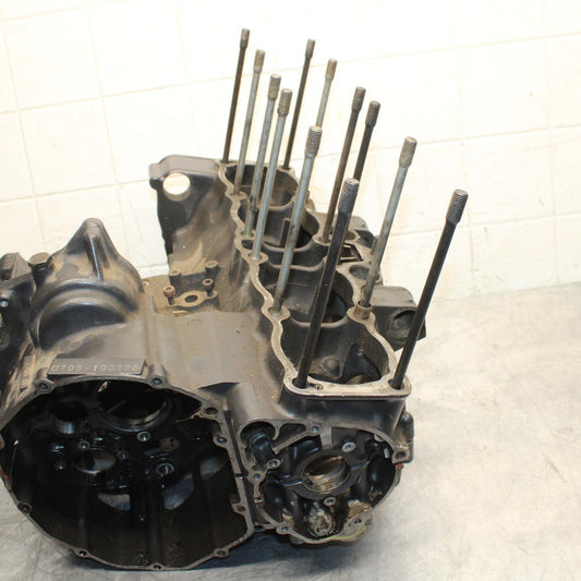 86-87 SUZUKI GSXR1100 ENGINE MOTOR CRANKCASE CRANK CASES BLOCK BB413