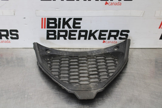 15 APRILIA RSV4 FACTORY APRC FRONT LOWER INNER EXHAUST V FAIRING GUARD BB901