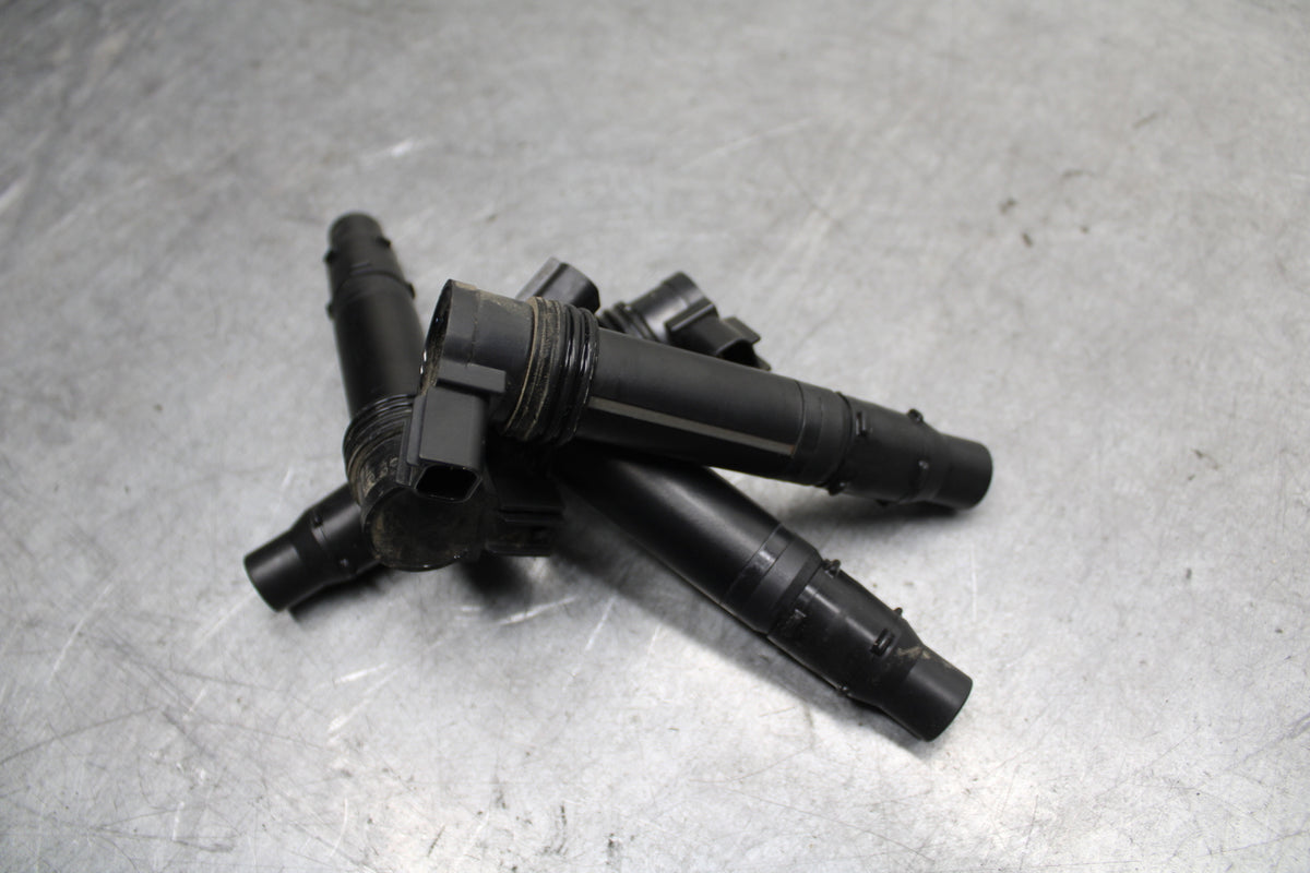 13-18 KAWASAKI NINJA ZX6R IGNITION COILS COIL SPARK PLUG CAPS 21171-0021 BB666