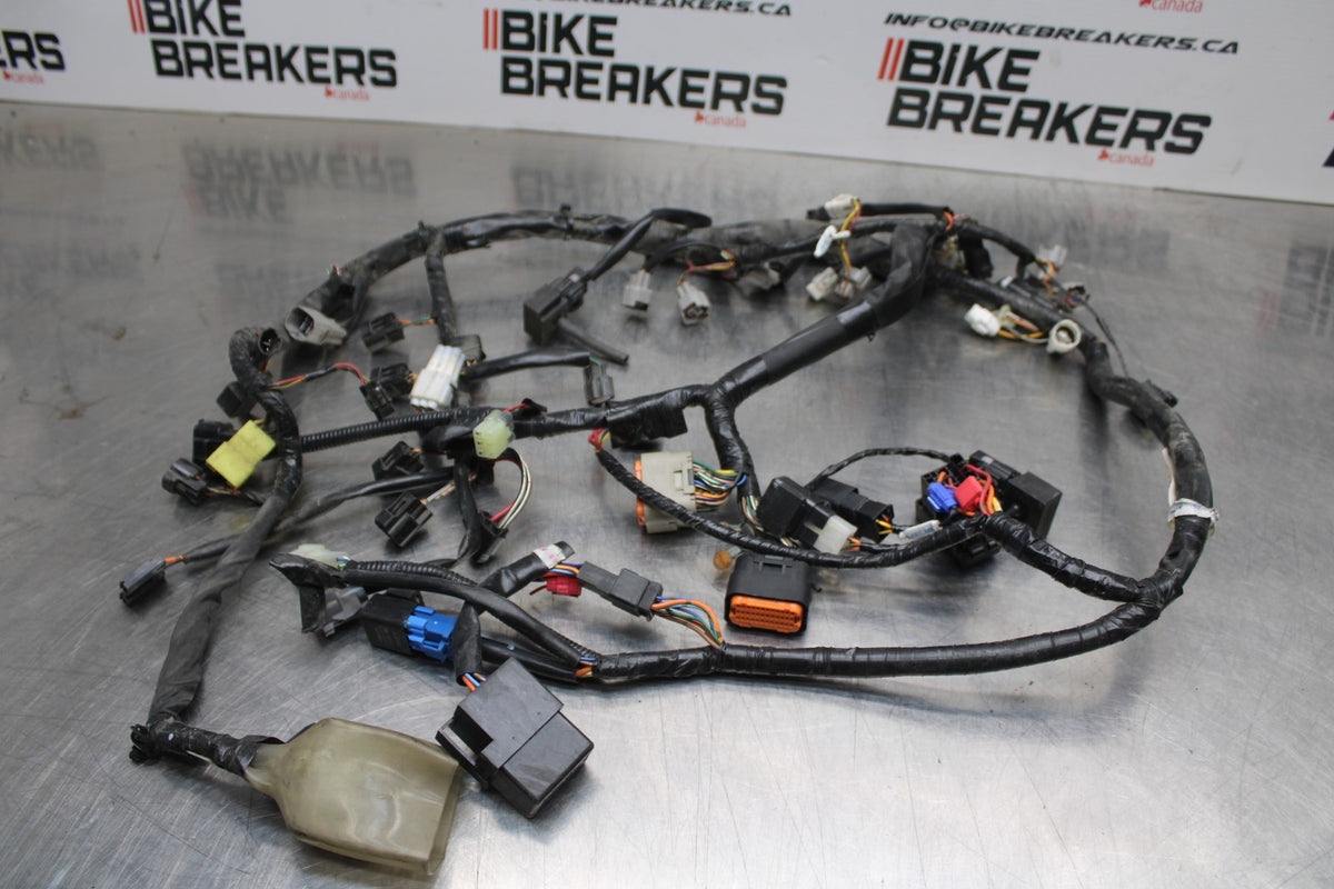 08-10 SUZUKI GSXR 600 MAIN ENGINE WIRING HARNESS MOTOR WIRE LOOM BB202
