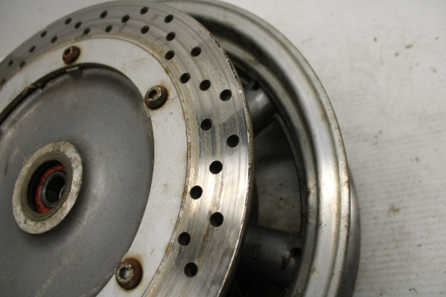 07-08 YAMAHA V STAR 1300 REAR BACK WHEEL RIM  BB303