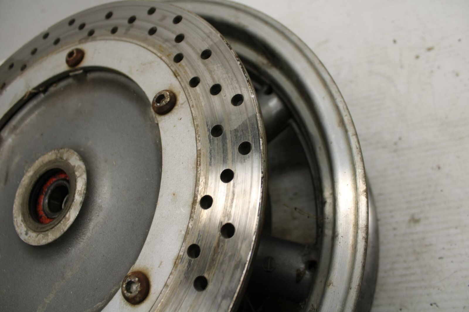 07-08 YAMAHA V STAR 1300 REAR BACK WHEEL RIM  BB303