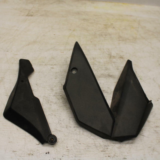 11-12 KAWASAKI NINJA 400 EX400 C LEFT FAIRING COWL PANEL TRIM OEM BB358