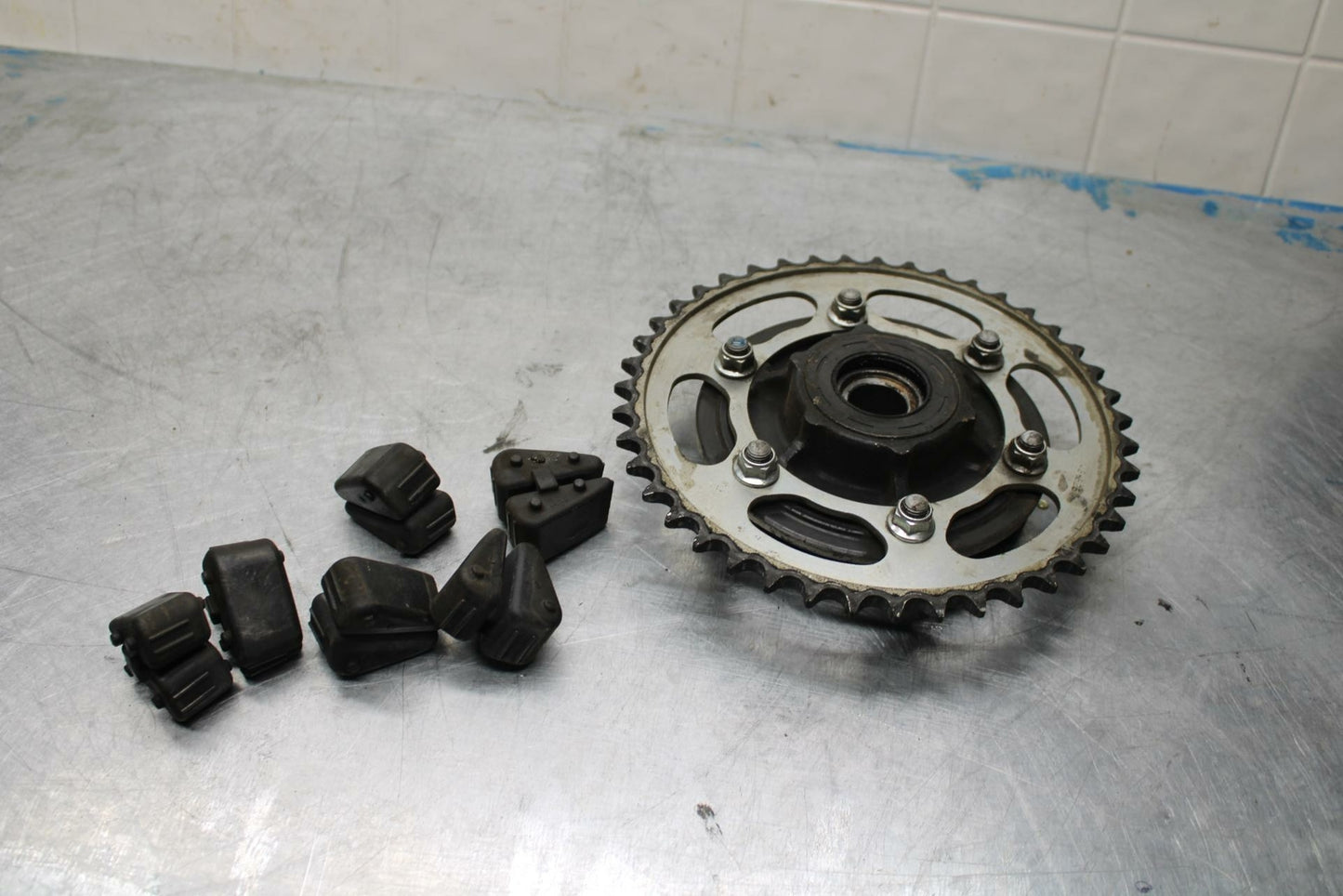 11-17 SUZUKI GSXR600 REAR SPROCKET HUB SHOCK DAMPERS CUSH ABSORBERS BB417