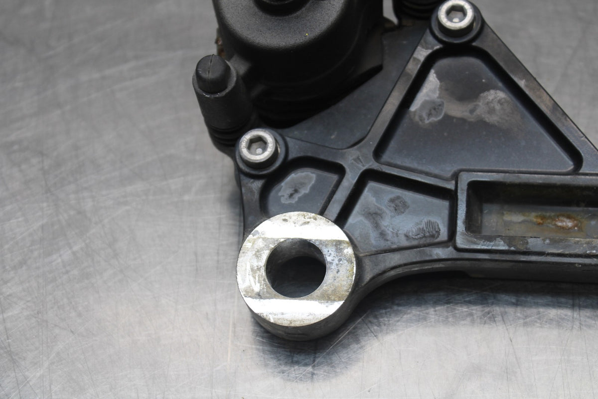 07 KAWASAKI NINJA 650 EX650 REAR BACK BRAKE CALIPER W MOUNT BRACKET BB844