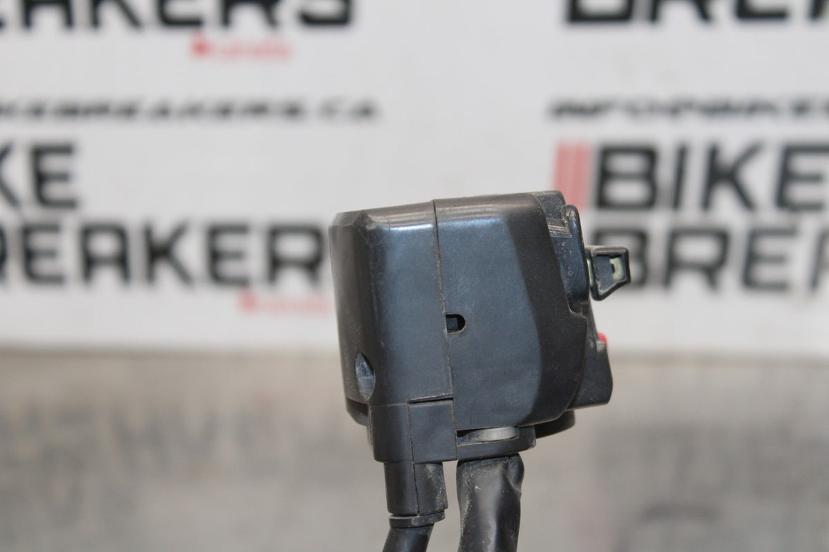 98 KAWASAKI NINJA ZX6 LEFT CLIP ON HORN SIGNALS SWITCH & CHOKE CABLE BB870