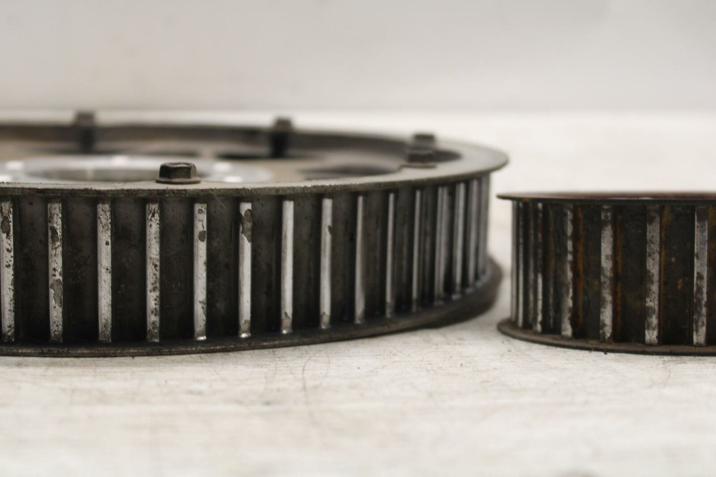 06-07 SUZUKI BOULEVARD S40 FRONT REAR PULLY SPROCKET SET BB375