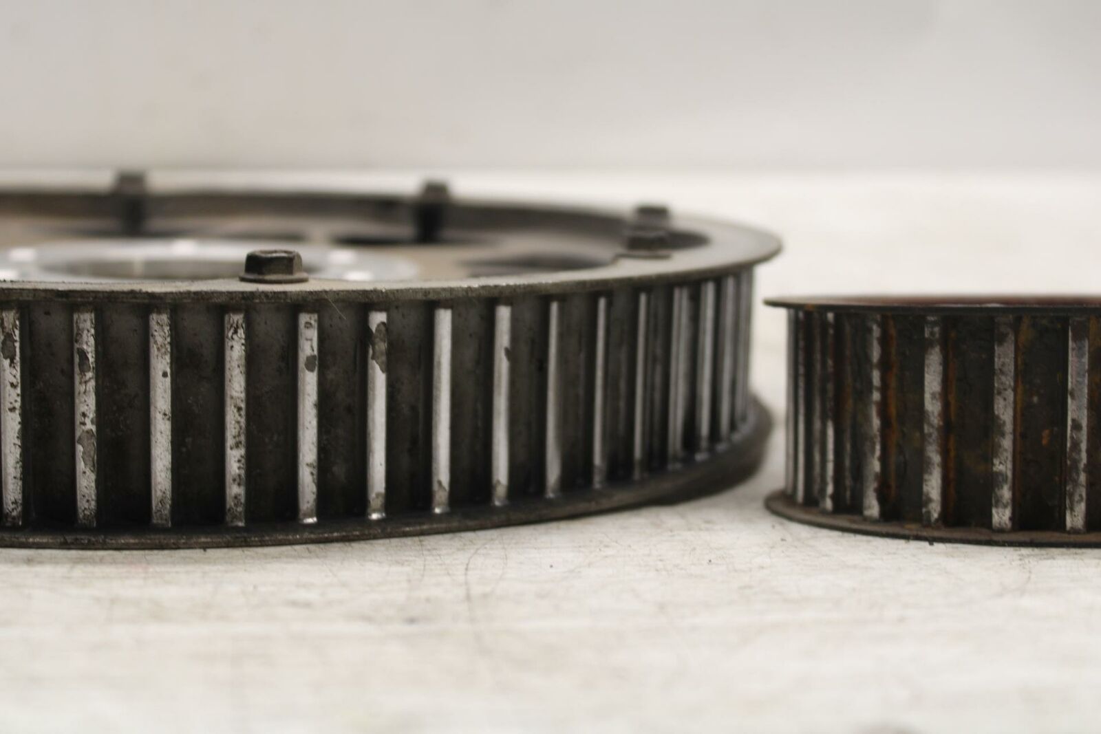 06-07 SUZUKI BOULEVARD S40 FRONT REAR PULLY SPROCKET SET BB375