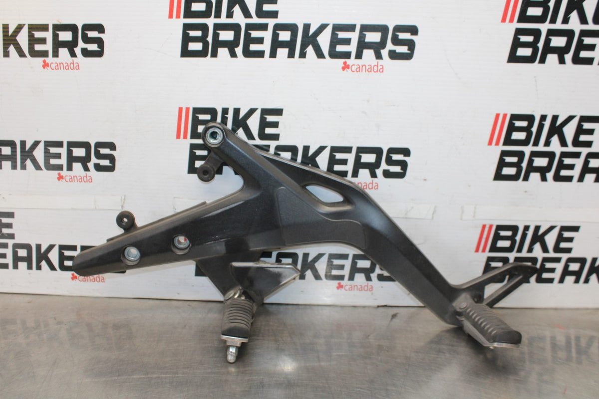 12 KAWASAKI NINJA 650 EX650E LEFT REARSET REAR SET DRIVER FOOT PEG STOP BB926