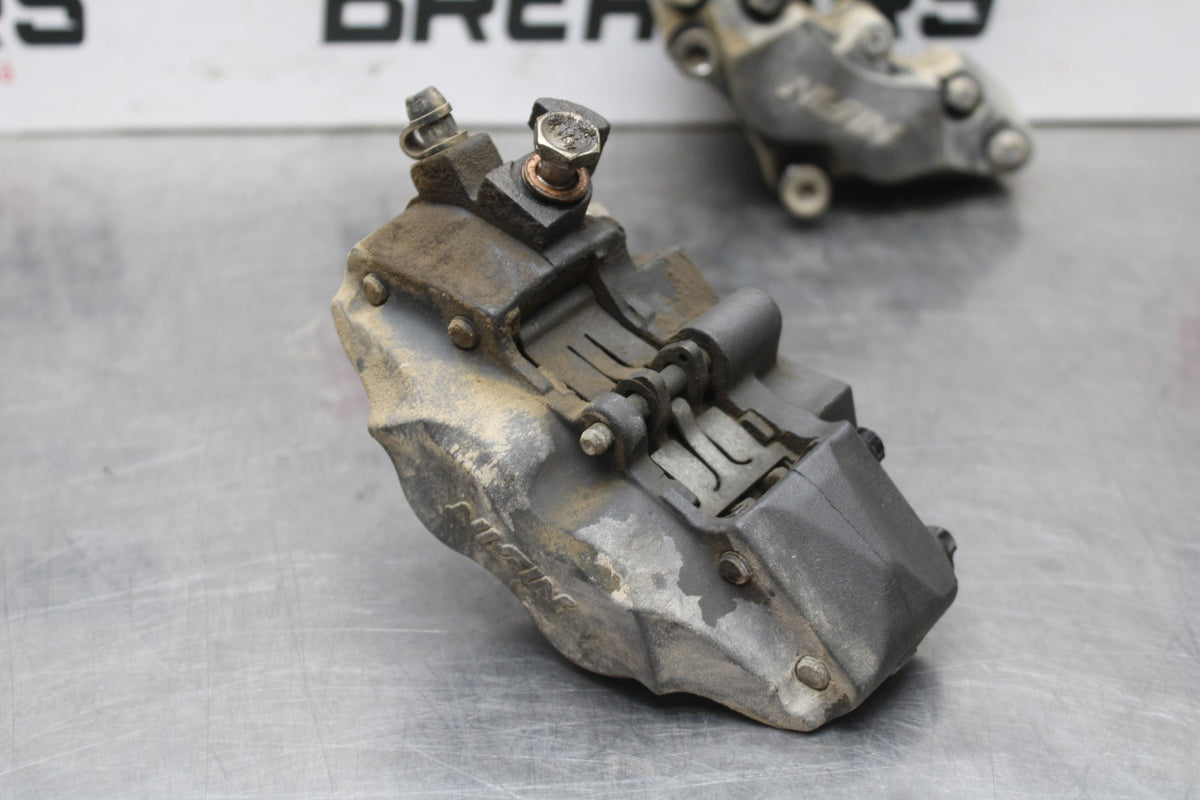 98-05 HONDA SUPER HAWK 1000 VTR1000F FRONT BRAKE CALIPER SET PAIR BB821