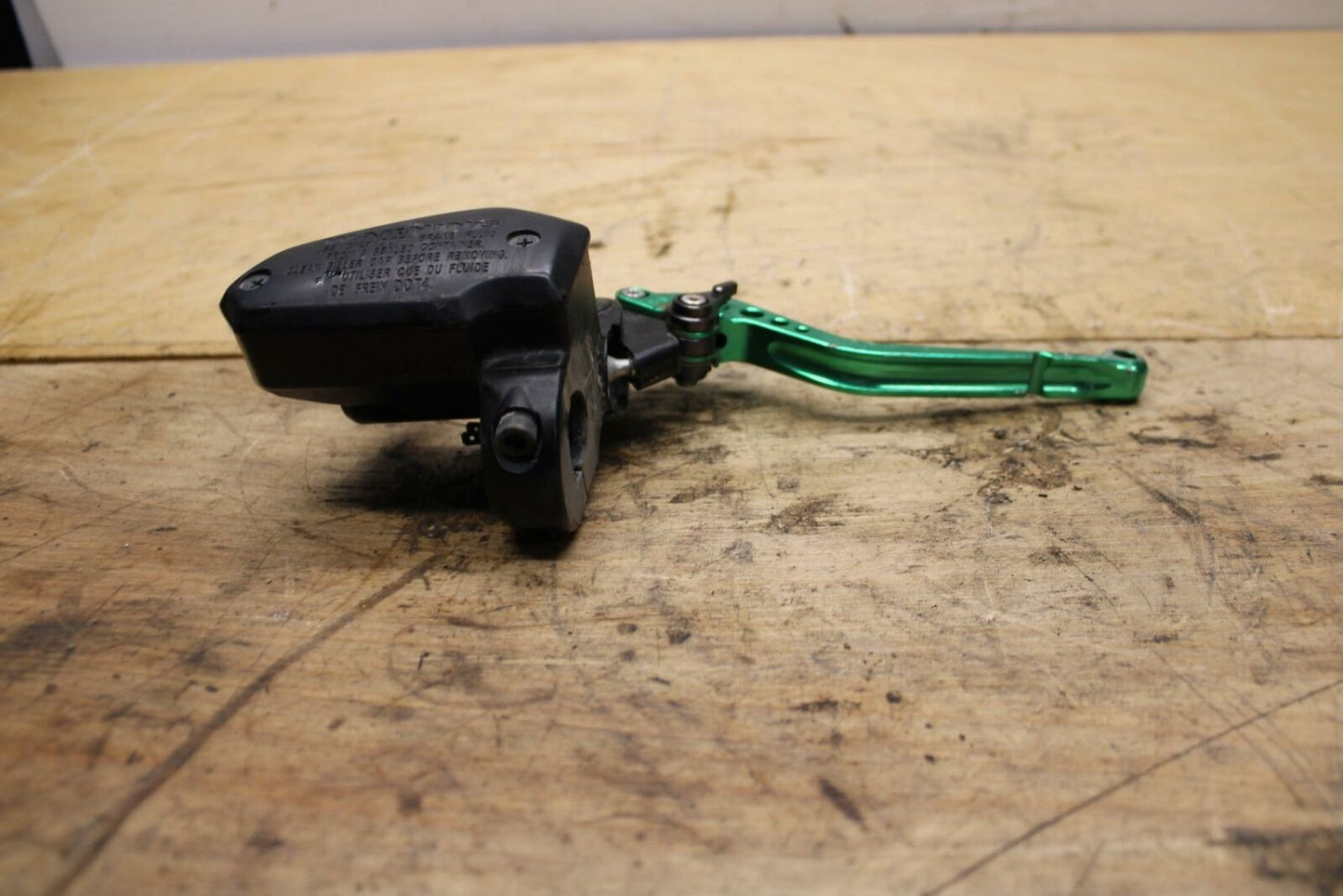 09-10 KAWASAKI ER-6N FRONT BRAKE MASTER CYLINDER w/ LEVER BB325
