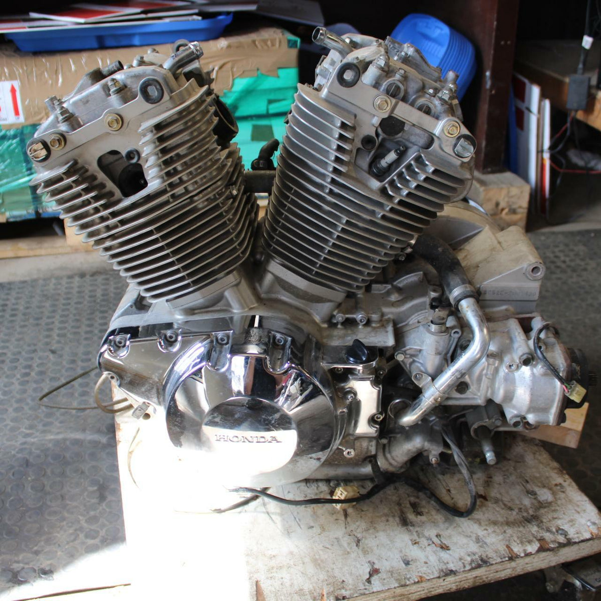03-08 HONDA VTX1300C ENGINE MOTOR BB287