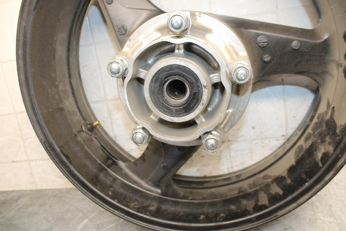 1999 Honda Super Hawk 1000 VTR1000F REAR WHEEL RIM ROTOR BACK BRAKE DISC BB51