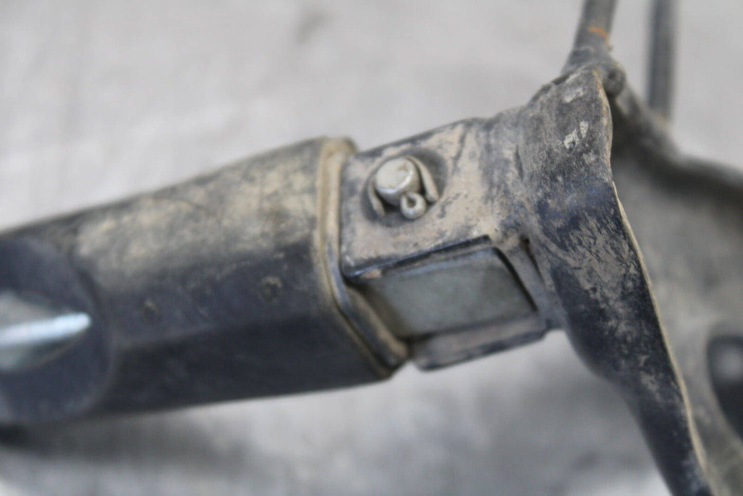 08-18 KAWASAKI KLR650 LEFT REAR BACK PASSENGER PEG BB707