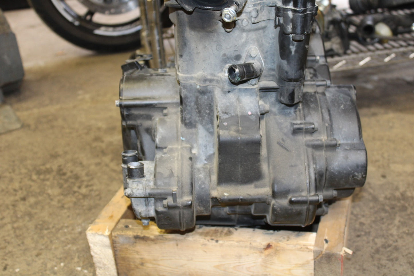 08-18 KAWASAKI KLR650 ENGINE MOTOR BB183