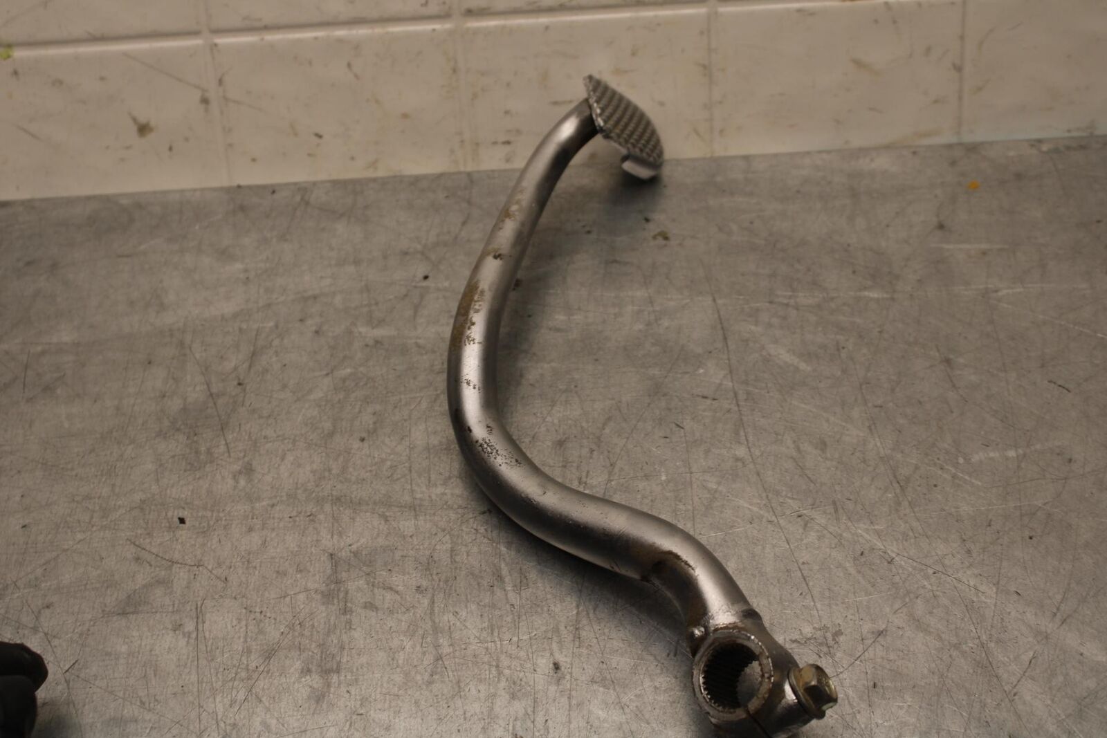 1977 Honda CB550K --- RIGHT REARSET BRAKE FOOT PEDAL 46500-404-670 BB592