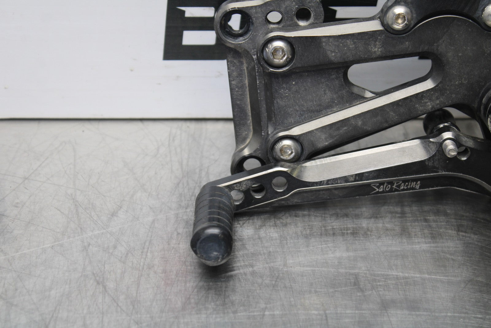 12-14 BMW S1000RR AFTERMARKET LEFT REARSET REAR SET DRIVER FOOT PEG REST BB204