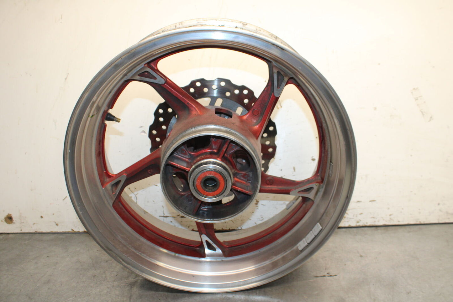 12-13 KAWASAKI Z1000 REAR WHEEL BACK RIM BB743